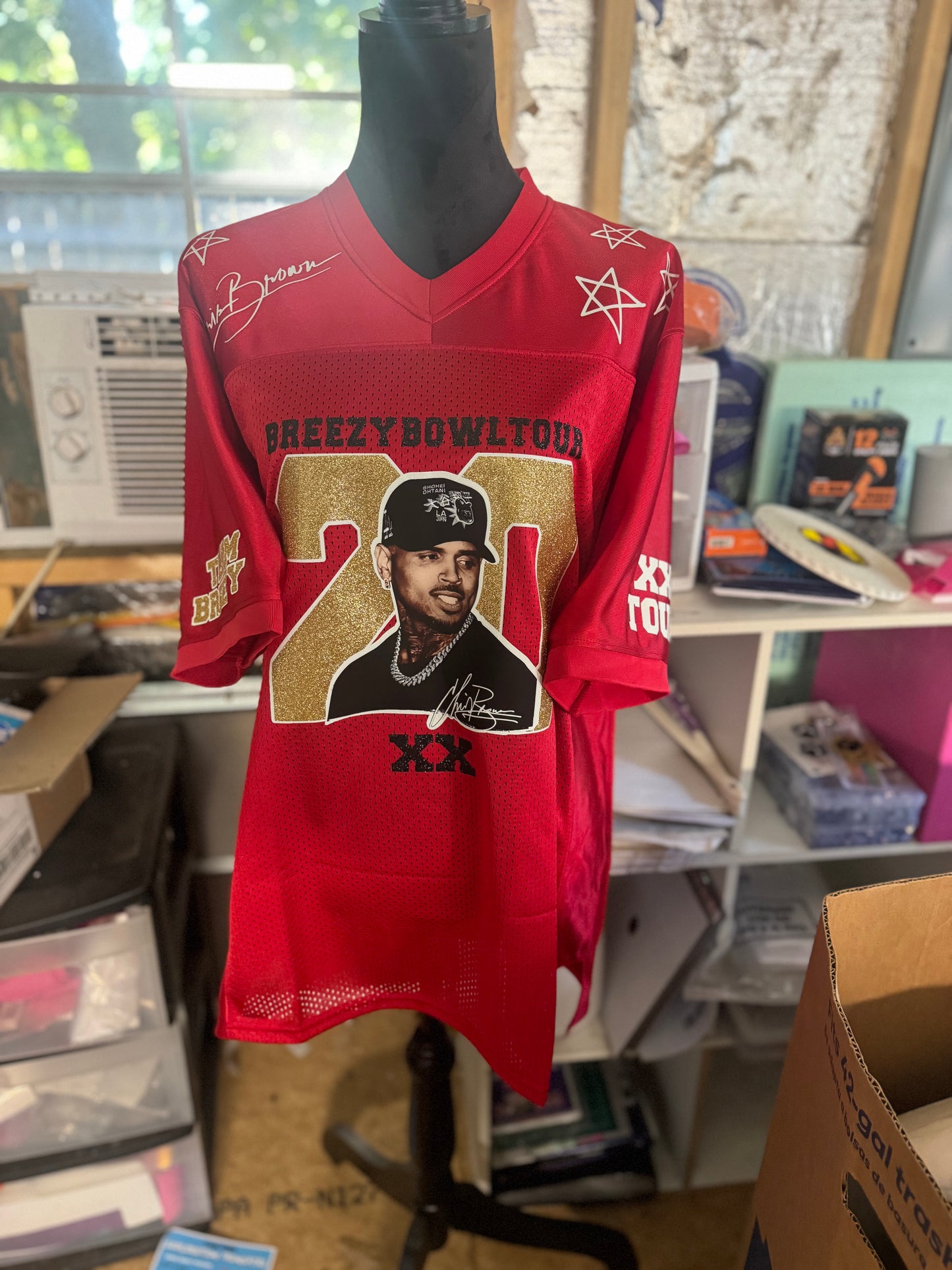 Chris Breezy Jersey